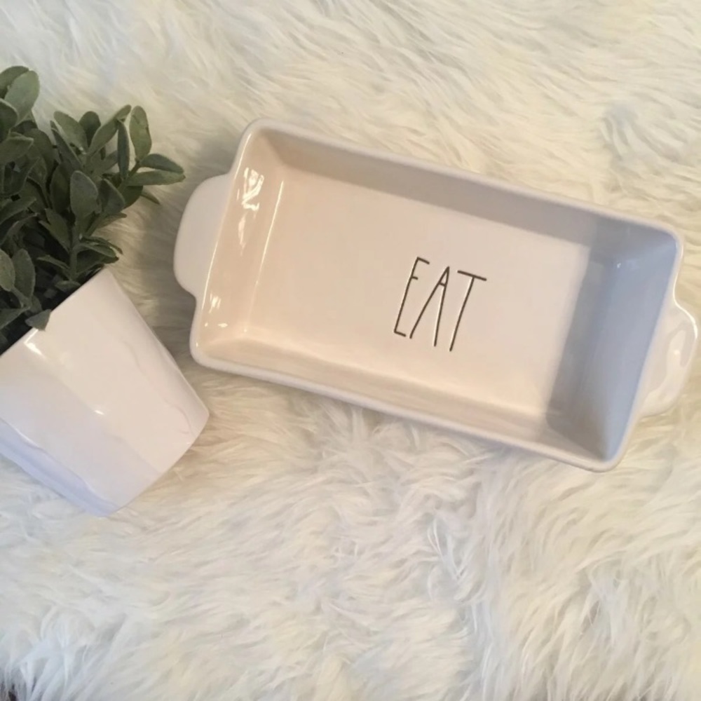 Rae Dunn Eat Bread Loaf Dish